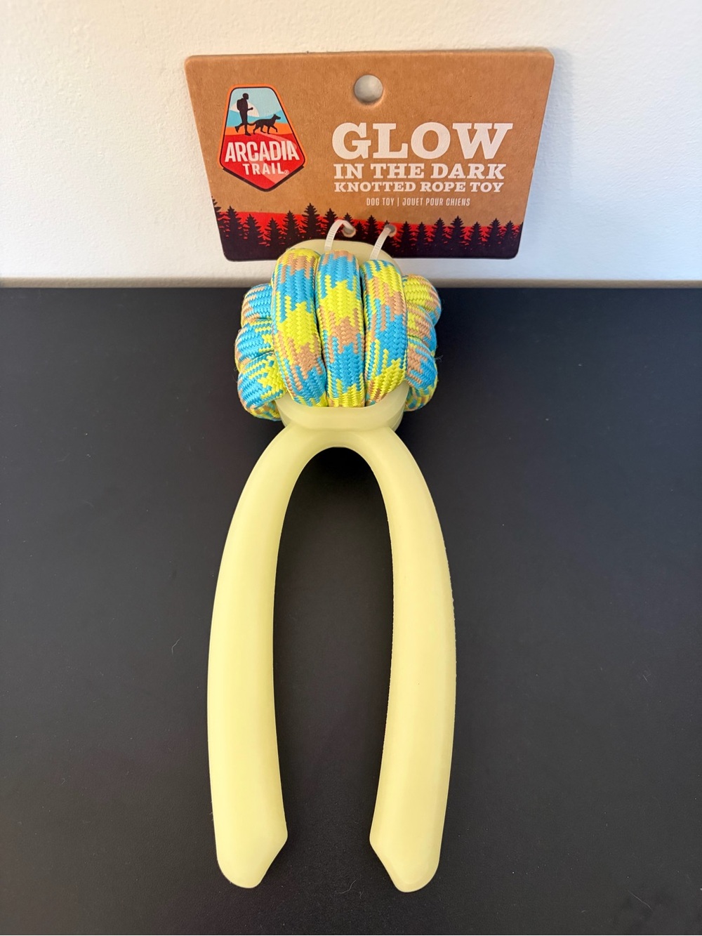 Arcadia Trail Glow-in-the-Dark Knotted Rope Dog Toy